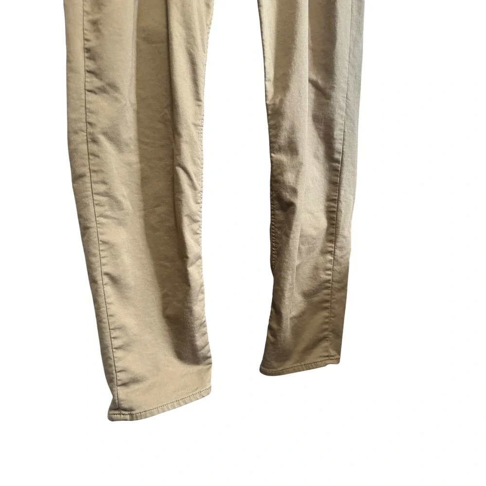 Banana Republic Travel‎ Jean Mens 36x30 Khaki Tan Excellent Slim Fit Stretch